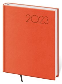 Diář 2023 denní B6 Print - oranžová