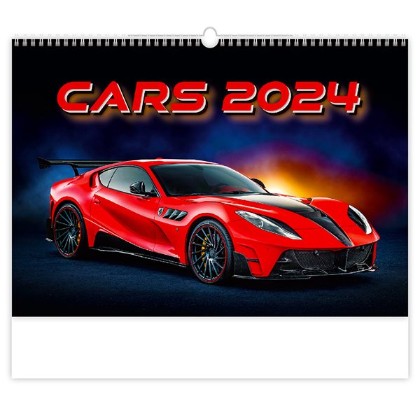 Kalendář nástěnný 2024 - Cars
