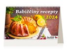 Kalendář stolní 2024 - Babiččiny recepty