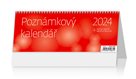 Kalendář stolní 2024 - Poznámkový kalendář OFFICE