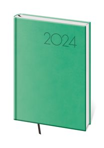 Diář 2024 denní A5 Print Pop - světle zelená