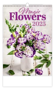 Kalendář nástěnný 2025 - Magic Flowers