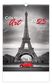 Kalendář nástěnný 2025 - Colour Art