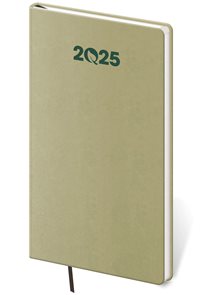 Diář 2025 týdenní kapesní ECO - Kiwi