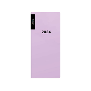Oxybag Di&#225;ř 2024 PVC kapesn&#237; měs&#237;čn&#237; - PASTELINI fialov&#225;