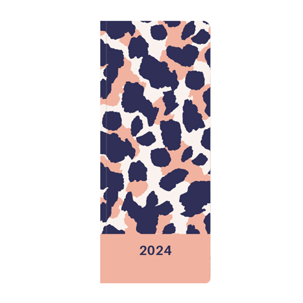 Levně Oxybag Diář 2024 PVC kapesní měsíční - Fashion - 7,7x17,8 cm, Sleva 15%