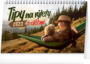 Kalendář stolní 2023 - Tipy na výlety s dětmi