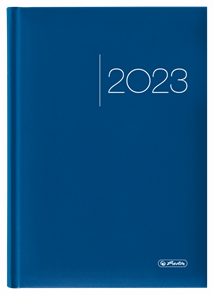 Herlitz Diář 2023 A5 denní - modrý