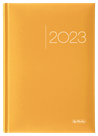 Herlitz Diář 2023 A5 denní - hořčicový