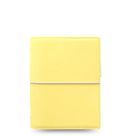 Filofax Kroužkový diář 2022 Domino Soft kapesní - pastelově žlutý