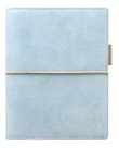 Filofax Kroužkový diář 2023 Domino Soft kapesní - pastelově modrý