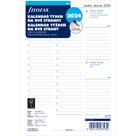 Filofax Náplň 2024 pro diář A5 týdenní česká