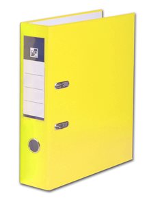 Karton PP Pákový pořadač plastový A4 PP 7 cm - žlutý