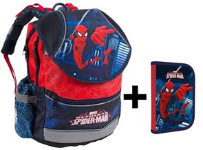 Školní batoh PLUS + penál - Spiderman