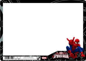 Karton PP Tabulka na psaní - Spiderman
