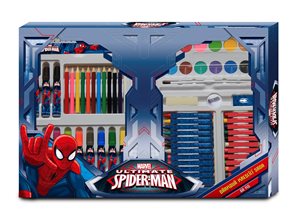Kreslící dárková sada - Spiderman - 68 ks