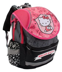 Školní batoh PLUS - Hello Kitty - šedá