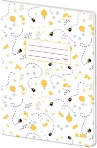Sešit 544 linkovan&#253; pap&#237;rov&#233; desky - Bees