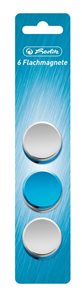 Herlitz Magnety 30 mm, 6 ks Frozen Glam - barva modrá a stříbrná