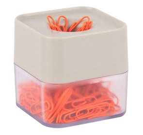 Z&#225;sobn&#237;k na kancel&#225;řsk&#233; sponky APLI NEON magnetick&#253; - mix barev