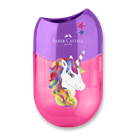 Ořezávátko Faber-Castell dvojité se zásobníkem - Unicorn