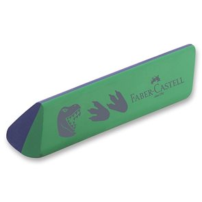 Stěrac&#237; pryž Faber-Castell - Dinosaurus - modrozelen&#225;