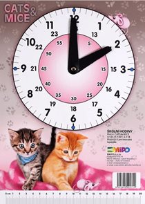 Školní hodiny Emipo - Cats&Mice