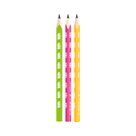 KEYROAD Grafitové tužky Neon Jumbo, trojhranné, HB, 6 ks