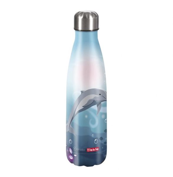 Izolovaná láhev na pití z nerezové oceli 0,5 l - Dolphin Pippa