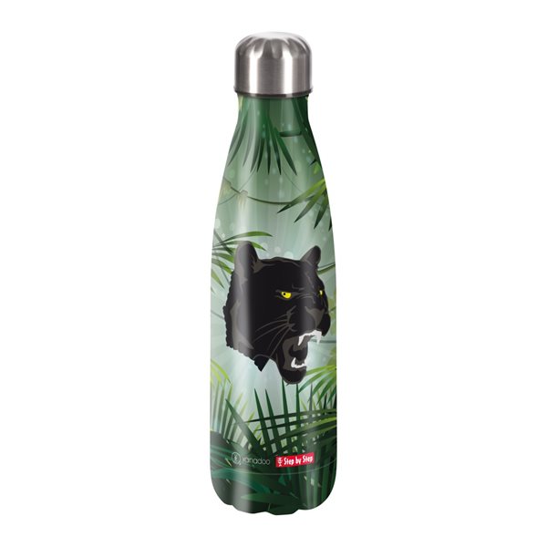 Levně Izolovaná láhev na pití z nerezové oceli 0,5 l - Wild Cat Chiko