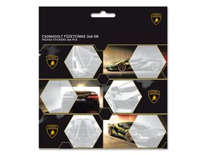 Jmenovky na sešit Ars Una Lamborghini Gold