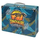 BAAGL Skládací školní kufřík s kováním - Dinosaurs World
