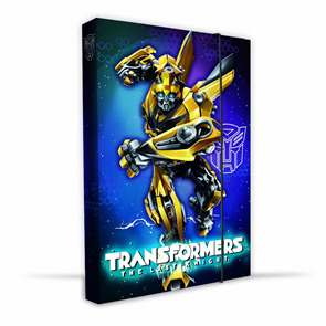 Desky na sešity s boxem A4 - Transformers 2017