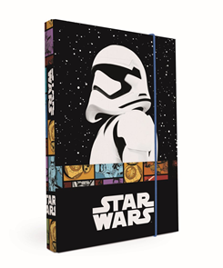 Desky na sešity s boxem A5 - Star Wars Epizoda VII