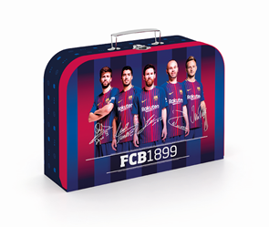 Dětský kufřík lamino 34 cm - FC Barcelona