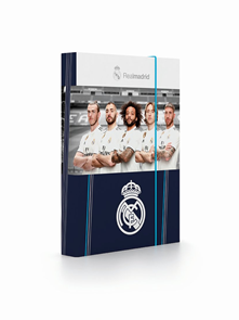 Desky na sešity s boxem A5 - Real Madrid 2019