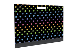 Desky na výkresy A3 s gumičkou - Dots colors