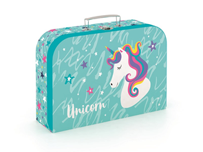 Dětský kufřík lamino 34 cm - Unicorn iconic