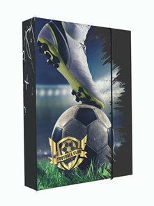 Desky na sešity s boxem A4 Jumbo - Fotbal 2020
