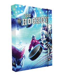 Desky na sešity s boxem A5 - Hokej 2021