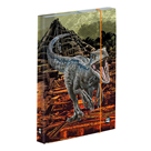 Desky na sešity s boxem A5 - Jurassic World/Jurský svět 2023