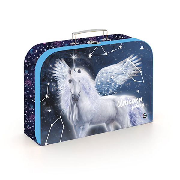 Dětský kufřík lamino 34 cm - Unicorn galaxy