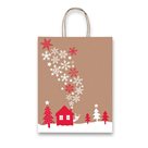 Vánoční dárková taška Fantasia Snowflakes 36 × 46 × 12 cm