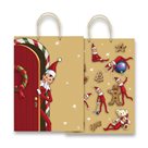 Vánoční dárková taška Xmas Fantasia 20,5 × 26 × 11,5 cm