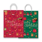 Vánoční dárková taška Merry Christmas 20,5 × 26 × 11,5 cm