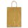 Dárková taška Allegra 16 × 21 × 8 cm, kraft - zlatá