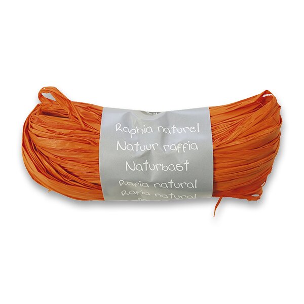 Levně Dárkový provázek 75 × 1 m, 50 g - oranžová