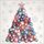 Stil Ubrousky 33 × 33 Vánoce - Stromek z vánočních ozdob