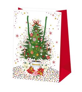 Vánoční dárková taška 16 × 22 × 8 cm - Vánoční čas