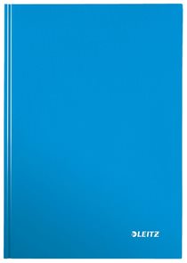 Leitz Záznamová kniha WOW A5 80 listů linka - modrá